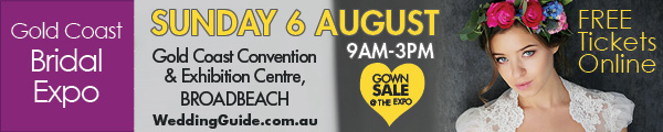 Grab Your Free Tickets to the Gold Coast Bridal Expo on 6th August!