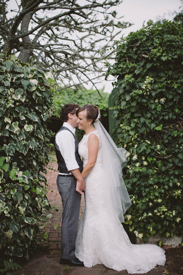 Country themed seaside wedding