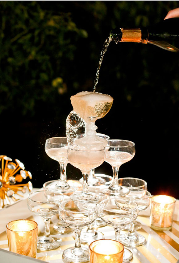 Gatsby Champagne Fountains