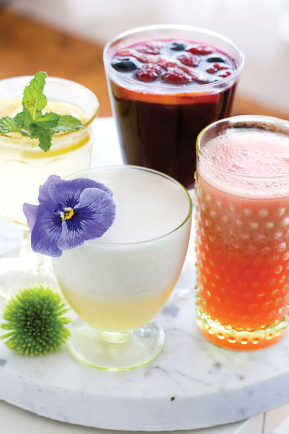 Colourful cocktails made just the way you like them