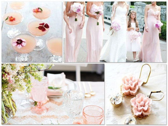 Whimsical Pink Weddings and Cocktails 