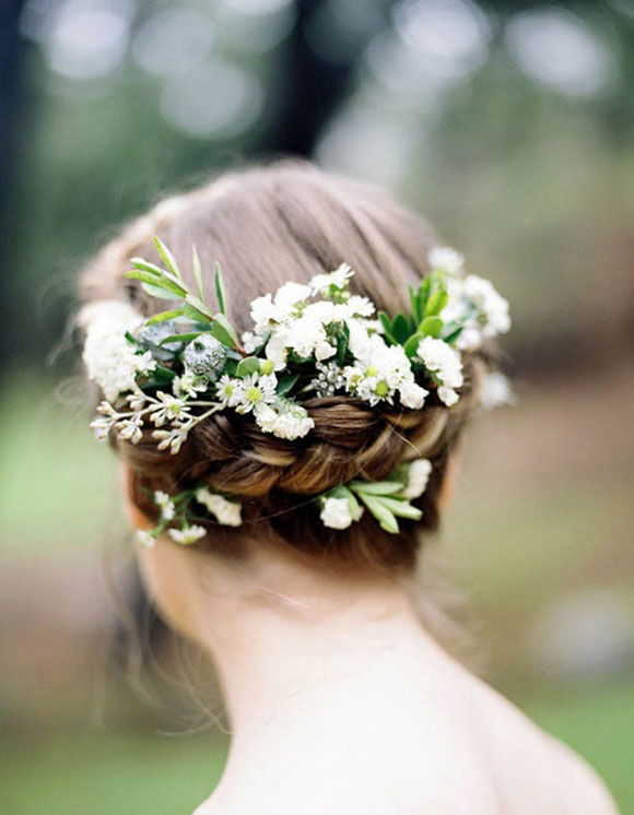 Braids and flowers