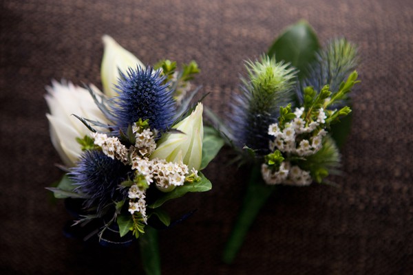 Closeup of Bridal flowers