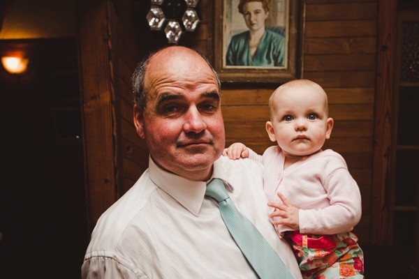 Grandparents and babies hanging out as perfect wedding guests 