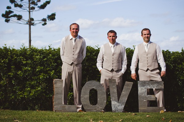 Love and groomsmen 