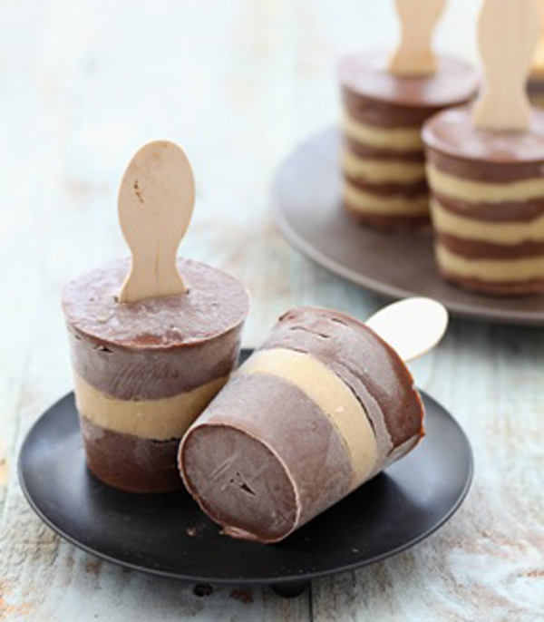 Chocolate popsicle