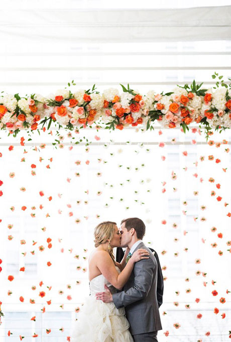 Flower walls and backdrops