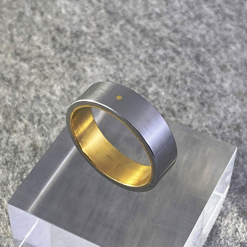 Sleeved wedding ring from Kin Gallery.