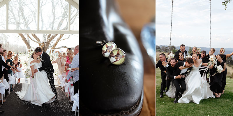 Wedding day details.