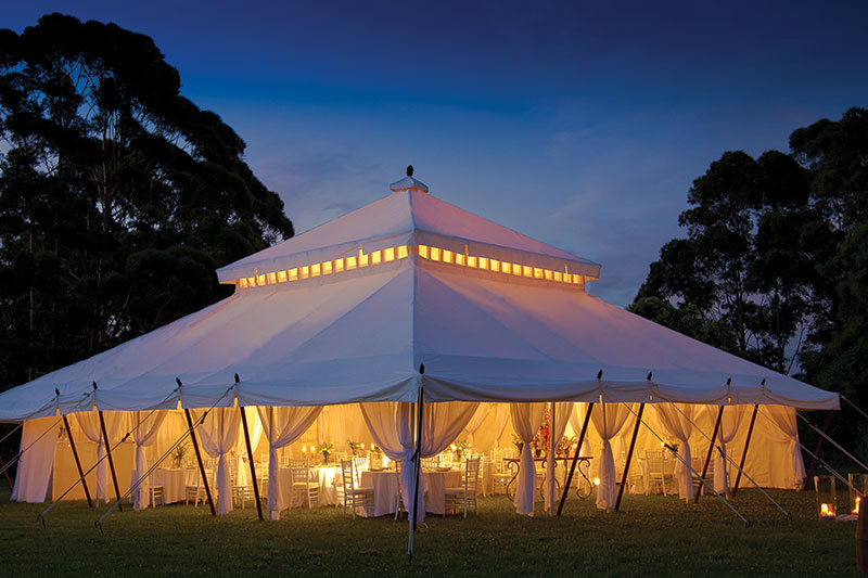 The magnificent Mughal Marquee at A Country Wedding Binda.