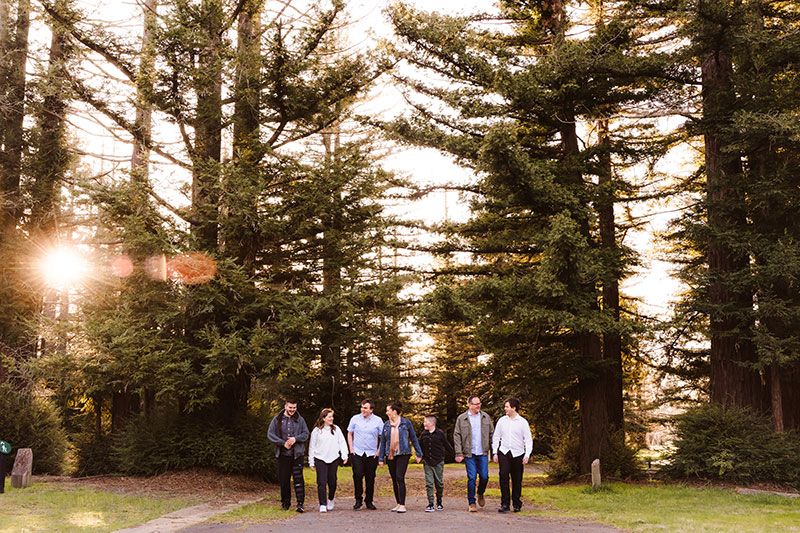 Mayumi + Sam's blended family photoshoot taken by A Shot Above The Rest Photography.