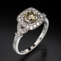 Beautiful coloured diamond from Arnold & Co. Jewellers