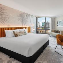 Premier Room with balcony at Amora Brisbane.