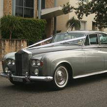 Beautiful vintage car from Northern Beaches Wedding Cars.