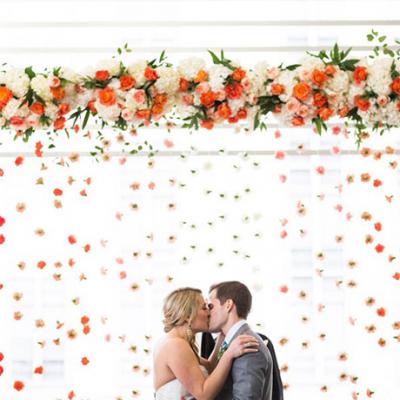 Flower walls and backdrops