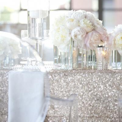 Silver wedding day ideas