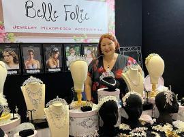 Belle Folie showcasing jewellery, headpieces & accessories